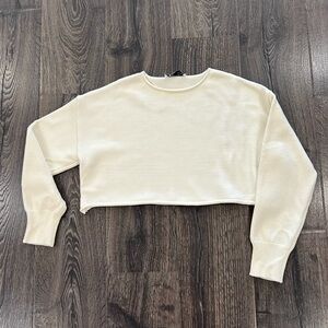 Zara cropped sweater